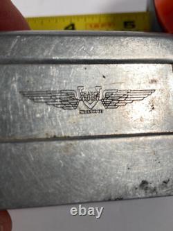 VTG Chance Vought WWII Pilot Aviator Army Air Corp Cigarette Aluminum Case