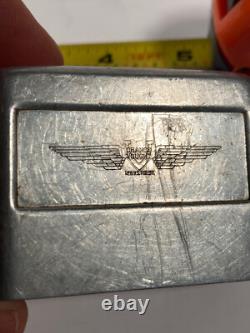 VTG Chance Vought WWII Pilot Aviator Army Air Corp Cigarette Aluminum Case
