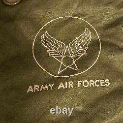 VTG US Army Air Force WWII Alpaca Fur Lined Type A-11-A Trousers Men's Sz 34x31