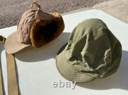 VTG U. S. Army Air Forces B-15A Original Flight Jacket 2 Hats Mittens Belt Photo