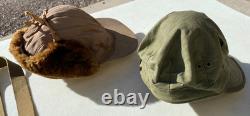 VTG U. S. Army Air Forces B-15A Original Flight Jacket 2 Hats Mittens Belt Photo