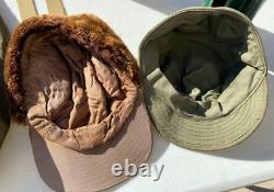 VTG U. S. Army Air Forces B-15A Original Flight Jacket 2 Hats Mittens Belt Photo