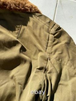 VTG U. S. Army Air Forces B-15A Original Flight Jacket 2 Hats Mittens Belt Photo