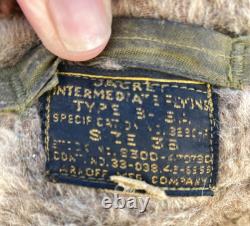 VTG U. S. Army Air Forces B-15A Original Flight Jacket 2 Hats Mittens Belt Photo