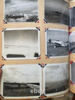 VTG WW2 ERA ARMY AIR FORCE SOLDIER 1943 SCRAP BOOK With PHOTOS HARRY TRUMAN LETTER