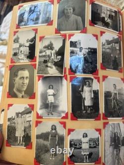 VTG WW2 ERA ARMY AIR FORCE SOLDIER 1943 SCRAP BOOK With PHOTOS HARRY TRUMAN LETTER