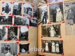 VTG WW2 ERA ARMY AIR FORCE SOLDIER 1943 SCRAP BOOK With PHOTOS HARRY TRUMAN LETTER