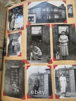 VTG WW2 ERA ARMY AIR FORCE SOLDIER 1943 SCRAP BOOK With PHOTOS HARRY TRUMAN LETTER