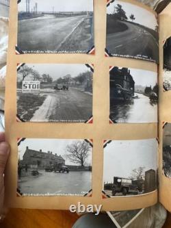 VTG WW2 ERA ARMY AIR FORCE SOLDIER 1943 SCRAP BOOK With PHOTOS HARRY TRUMAN LETTER