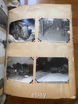 VTG WW2 ERA ARMY AIR FORCE SOLDIER 1943 SCRAP BOOK With PHOTOS HARRY TRUMAN LETTER