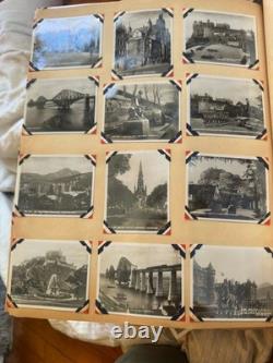 VTG WW2 ERA ARMY AIR FORCE SOLDIER 1943 SCRAP BOOK With PHOTOS HARRY TRUMAN LETTER