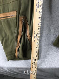 VTG WW2 Flight Suit M Short USAAF Army Air Force Type L-1 Blue Bell Coverall 40s