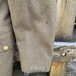 VTG WWII Army Air Corps Green Uniform 7th Air Force & CBI Patch Aircrew Pacific