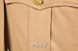 VTG WWII US Army 8th Air Force Bullion Patch Summer Officer's Tunic Jacket WW2