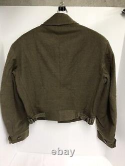 VTG WWII two pocket 1st Army Air Corps Ike Jacket E-8 FSGT 36R uniform top