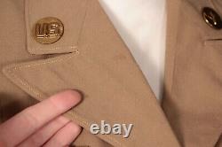 VTG Womens WW2 US Army Air Force WAC Officer's Uniform Jacket Sz 14 S 1940s WWII