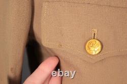 VTG Womens WW2 US Army Air Force WAC Officer's Uniform Jacket Sz 14 S 1940s WWII