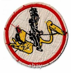 Very Rare WWII Army Air Force AAF Small Unit Patch, Named