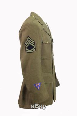 Veste d'un sous-offcier de l'USAAF- Army Air Force WW2 (matériel original)