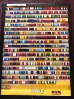 Vintage 144 Wwi Wwii Us Military Ribbons Army Air Force Navy Coast Guard Dsc