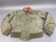 Vintage 1940's USAF B-15 Type Flight Jacket Canvas WW2 WWII Army Air Force