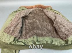Vintage 1940's USAF B-15 Type Flight Jacket Canvas WW2 WWII Army Air Force