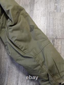 Vintage 1940's WWII US Army Air Force Type B-11 Parka Fur Jacket Coat Men's 36