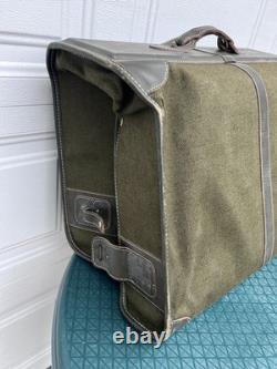 Vintage 1940s Army Air Corps B-4 Flight Bag Original DPS Monogram + Hanger