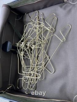 Vintage 1940s Army Air Corps B-4 Flight Bag Original DPS Monogram + Hanger