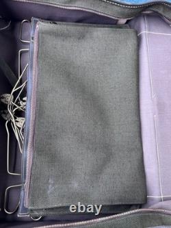 Vintage 1940s Army Air Corps B-4 Flight Bag Original DPS Monogram + Hanger