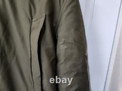 Vintage 1940s WWII US Army Air Forces B-9 Flight Parka Fur Hood USA Made