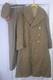Vintage 1942 WW2 US USAAF 8th Army Air Force Wool Coat, Pants & Cap- LOOK