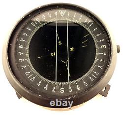 Vintage 1942 WWII US Army Air Force D-12 Compass 1801-1-A Bendix Pioneer WW2