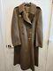 Vintage 1942 WWII US Military Army Air Corps Force Green Wool Overcoat WW2 38R