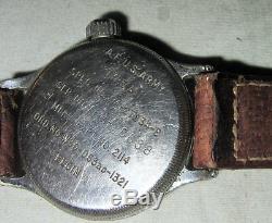 Vintage 1944 World War II, A. F. US Army Air Corps Elgin A-11 Hacking Watch