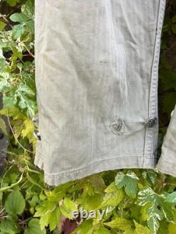 Vintage 40s 30s WWII HBT 13 Star Army Military Air Force Flight Suit Reenactment