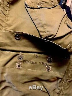 Vintage 40s WWII US Army Air Corp Emergency Sustenance Survival Vest Type C-1