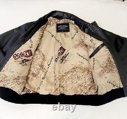 Vintage A2 US Army Air Force WWII Flyers Leather A-2 Bomber Pilot Jacket Men's M