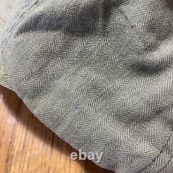 Vintage A-3 Mechanic's Cap WW2 Hat 7 1/8 Army Air Force USAAF WWII HBT A3