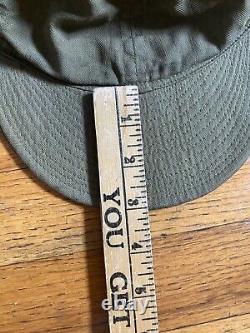 Vintage A-3 Mechanic's Cap WW2 Hat 7 Army Air Force USAAF WWII HBT A3 Stencil