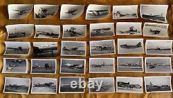 Vintage Air Plane Jet Military Photos lot Of (30) Army Navy WW2 WWII