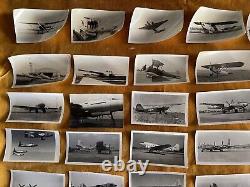 Vintage Air Plane Jet Military Photos lot Of (30) Army Navy WW2 WWII