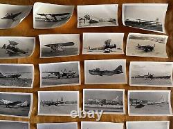 Vintage Air Plane Jet Military Photos lot Of (30) Army Navy WW2 WWII