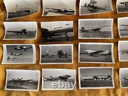 Vintage Air Plane Jet Military Photos lot Of (30) Army Navy WW2 WWII