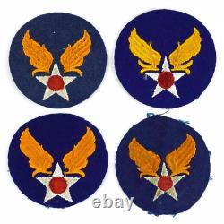 Vintage Authentic WWII US Army Mixed Air Corps Air Force 39 Patch Collection -A