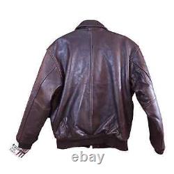 Vintage Avirex U. S. Army Air Forces Type A-2 Leather Bomber Jacket Men's S NWT