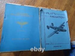 Vintage Collection WW2 WWII Army Air Corps Pilot Training Books & Tech