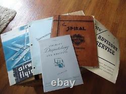 Vintage Collection WW2 WWII Army Air Corps Pilot Training Books & Tech