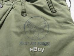 Vintage Eddie Bauer WWII Army Air Forces Goose Down A-8 Flight Pants sz 38