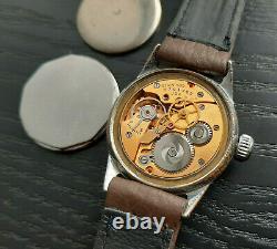 Vintage Elgin WWII Military A-11 USAAF Army Air Force Pilot's Watch Hacks 1943